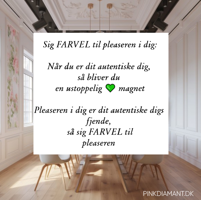 Farvel til pleaseren