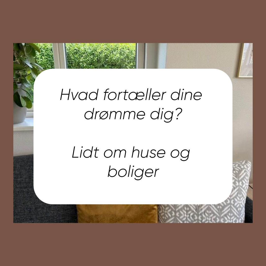 Drømme om huse og boliger