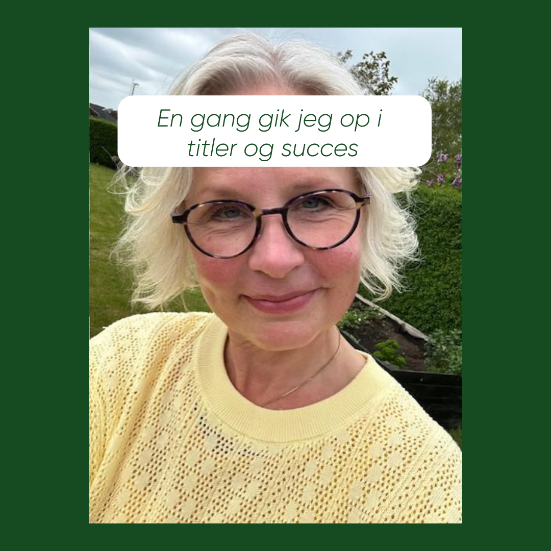 En gang gik jeg op i titler og succes