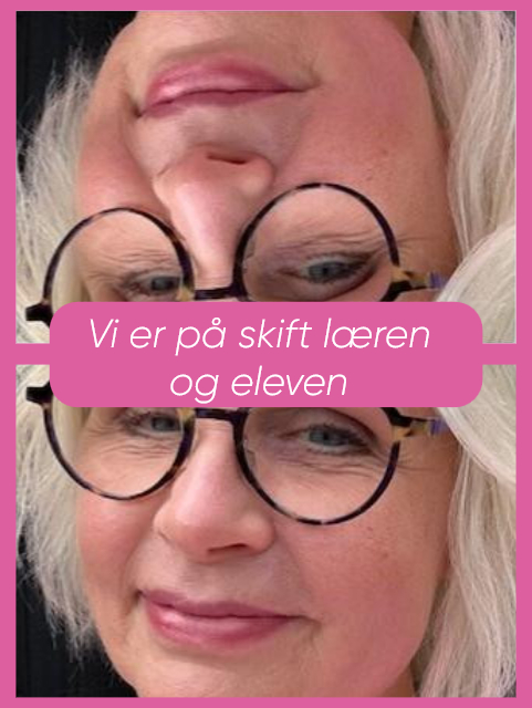Vi er på skift læren og eleven